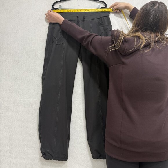 Kuhl Pants Womens 14 Black Hiking Drawstring Waist Nylon Stretch Outdoor - Picture 4 of 12